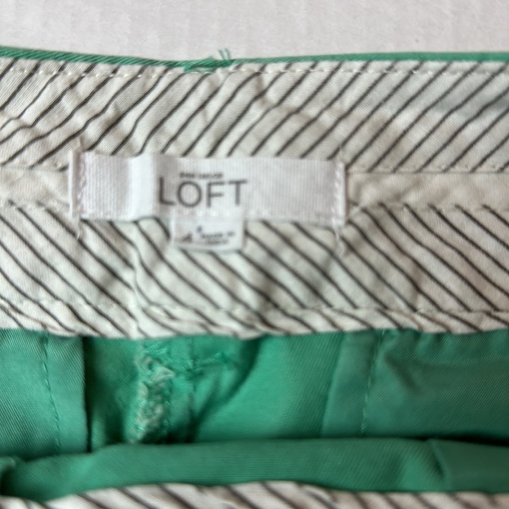 Coastal Preppy Mint Shorts | Riviera Chino Summer Golf Resort · LOFT - Picture 10 of 11